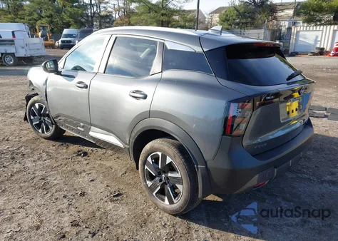 2025 Nissan Kicks Sv Intelligent Awd from USA, damaged, VIN 3N8AP6CBXSL436929